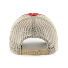 Arizona Cardinals '47 Wabash Trucker Clean Up Adjustable Hat - Cardinal Hats
