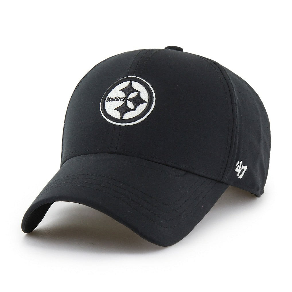 Pittsburgh Steelers '47 Vent MVP Adjustable Hat - Black Hats