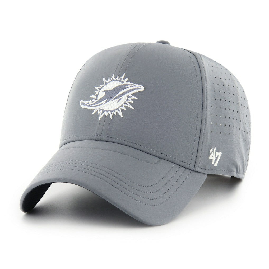 Miami Dolphins '47 Vent MVP Adjustable Hat - Gray Hats