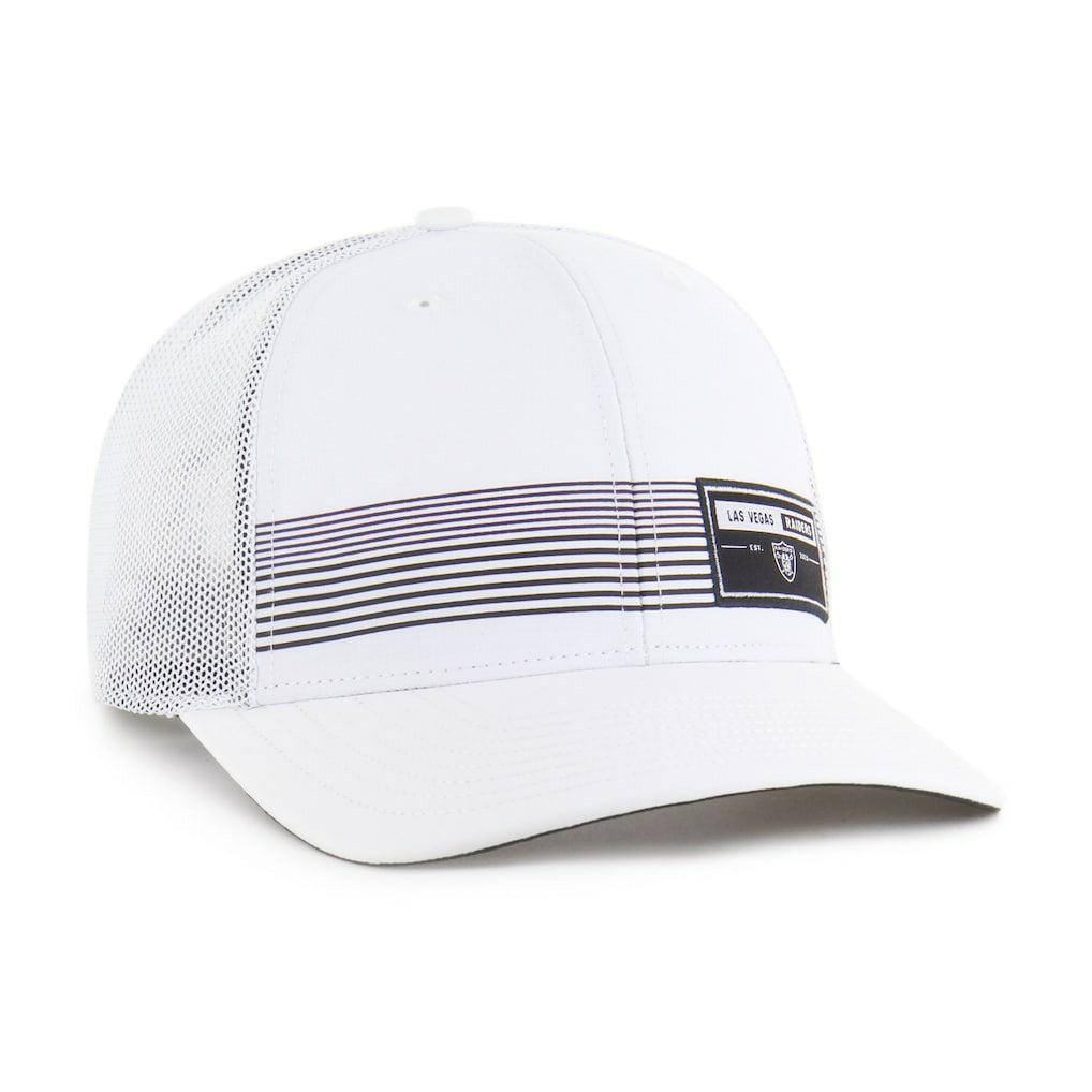 Las Vegas Raiders '47 Rangefinder Trucker Adjustable Hat - White Hats