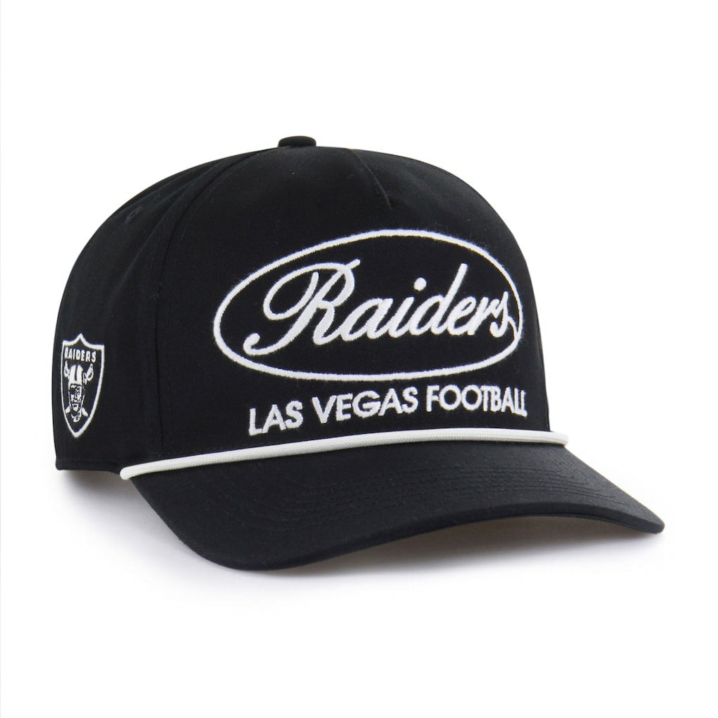 Las Vegas Raiders '47 Foundational Hitch Adjustable Hat - Black Hats