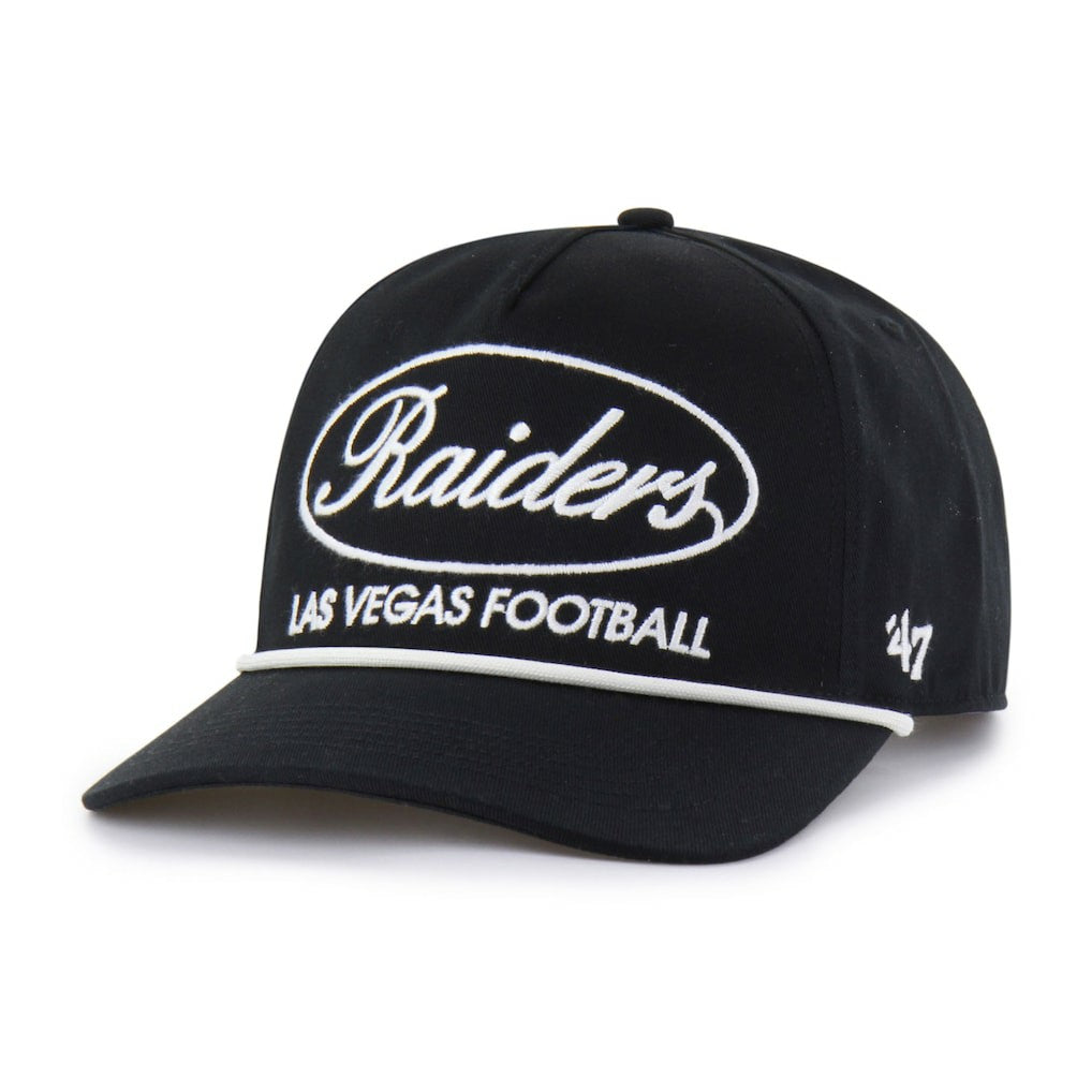 Las Vegas Raiders '47 Foundational Hitch Adjustable Hat - Black Hats