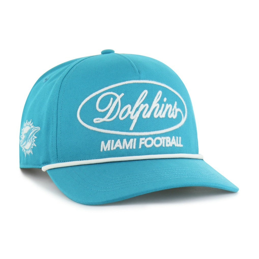 Miami Dolphins '47 Foundational Hitch Adjustable Hat - Aqua Hats