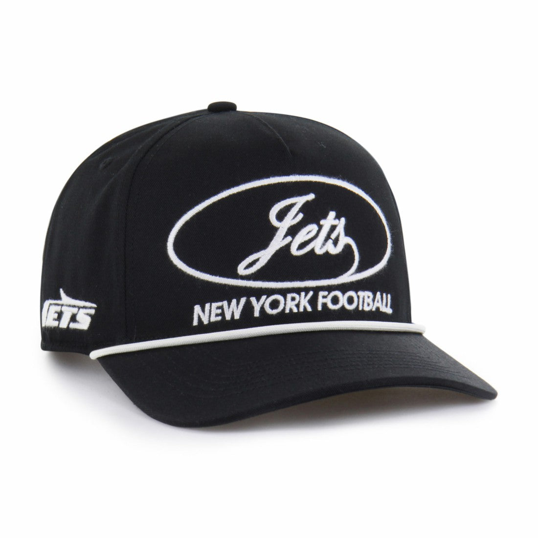 New York Jets '47 Foundational Hitch Adjustable Hat - Black Hats