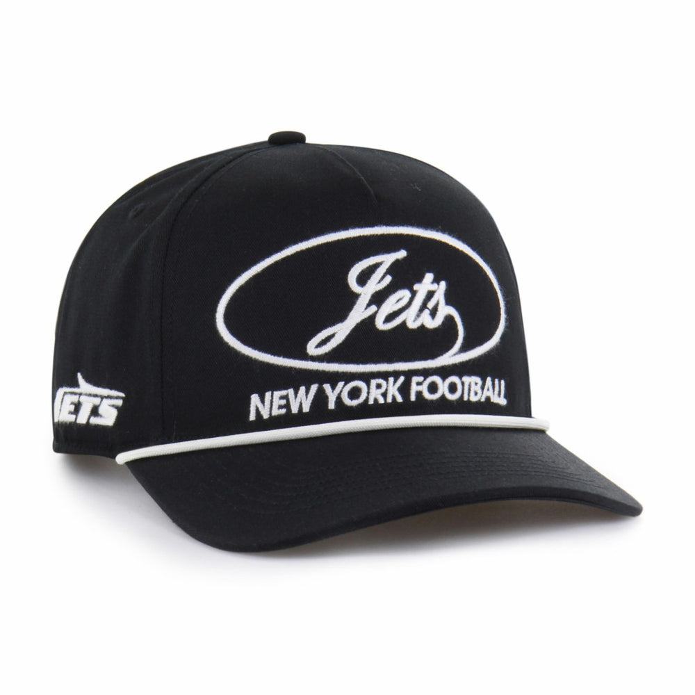 New York Jets '47 Foundational Hitch Adjustable Hat - Black Hats
