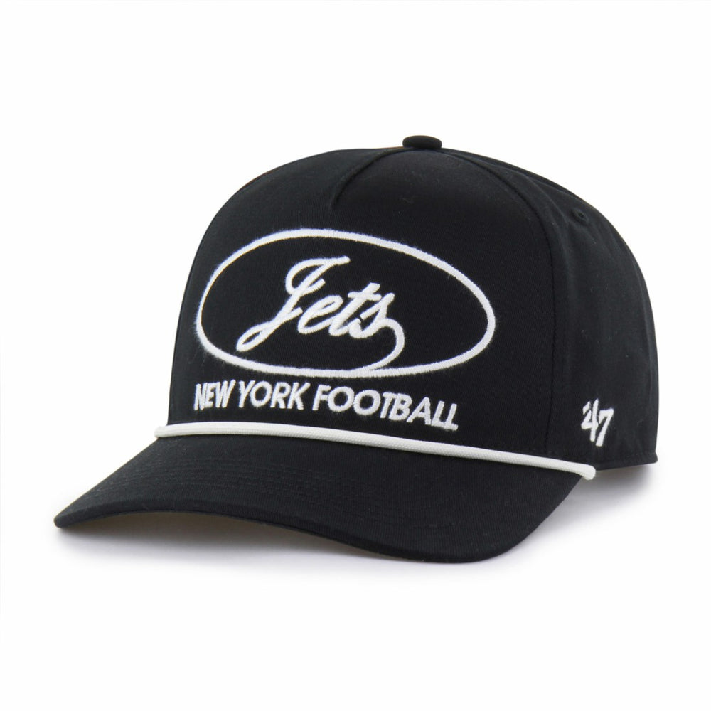 New York Jets '47 Foundational Hitch Adjustable Hat - Black Hats