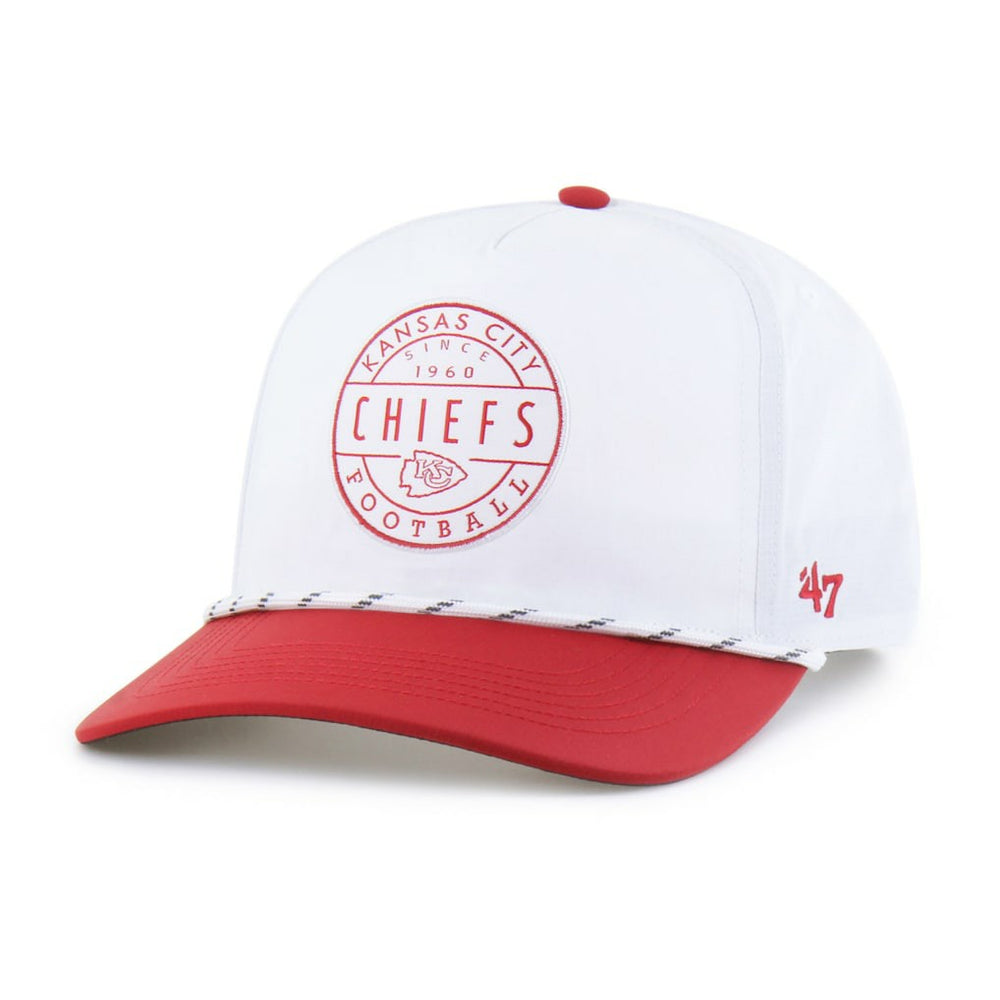 Kansas City Chiefs '47 Suburbia Hitch Two-Tone Adjustable Hat - White/Red Hats