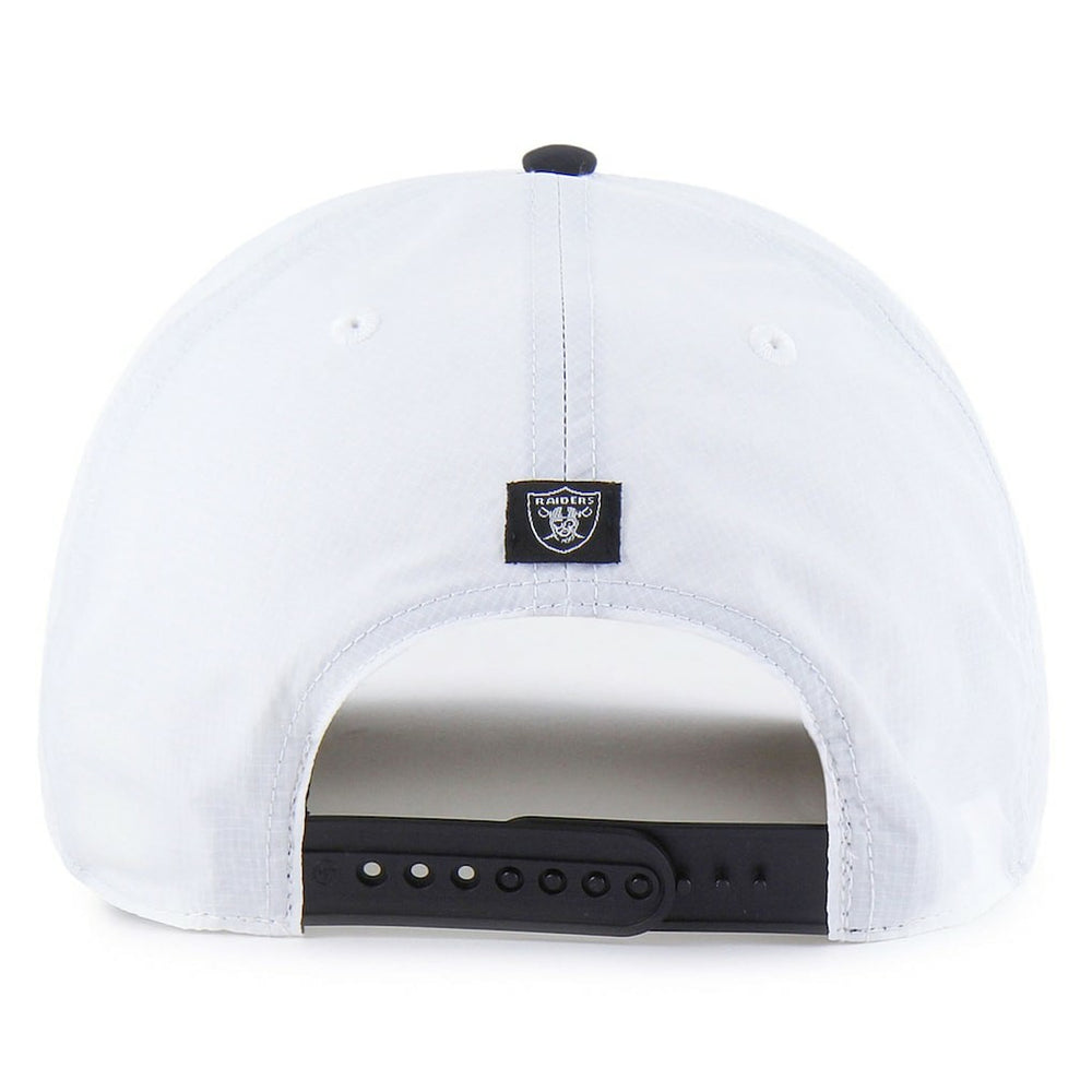 Las Vegas Raiders '47 Suburbia Hitch Two-Tone Adjustable Hat - White/Black Hats