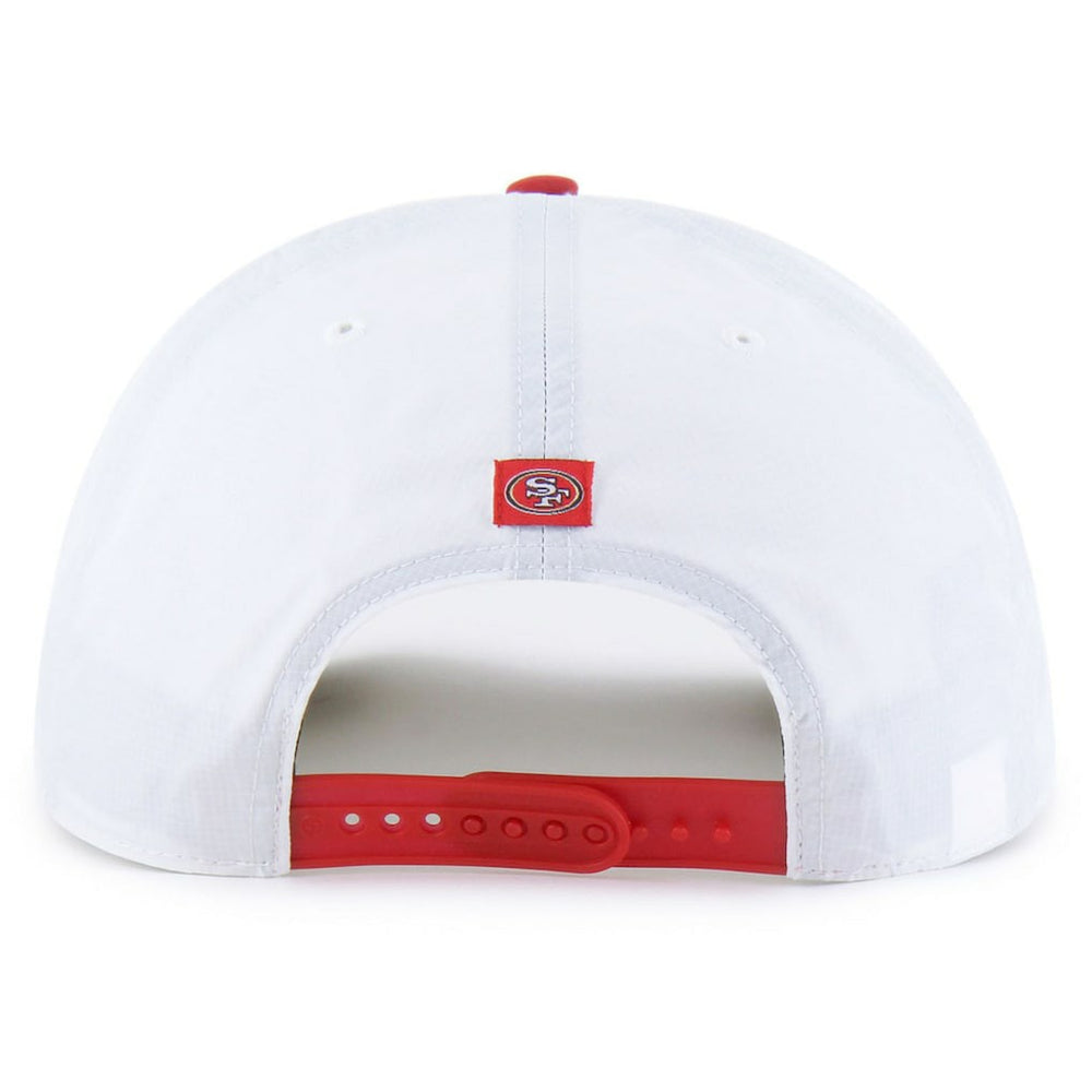 San Francisco 49ers '47 Suburbia Hitch Two-Tone Adjustable Hat - White/Scarlet Hats