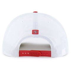 San Francisco 49ers '47 Suburbia Hitch Two-Tone Adjustable Hat - White/Scarlet Hats