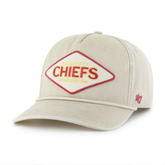 Kansas City Chiefs '47 Cairn Hitch Adjustable Hat - Khaki Hats