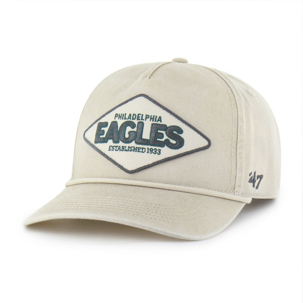 Philadelphia Eagles '47 Cairn Hitch Adjustable Hat - Khaki Hats