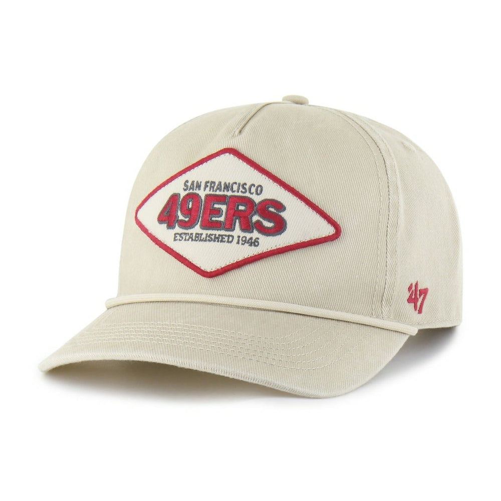 San Francisco 49ers '47 Cairn Hitch Adjustable Hat - Khaki Hats