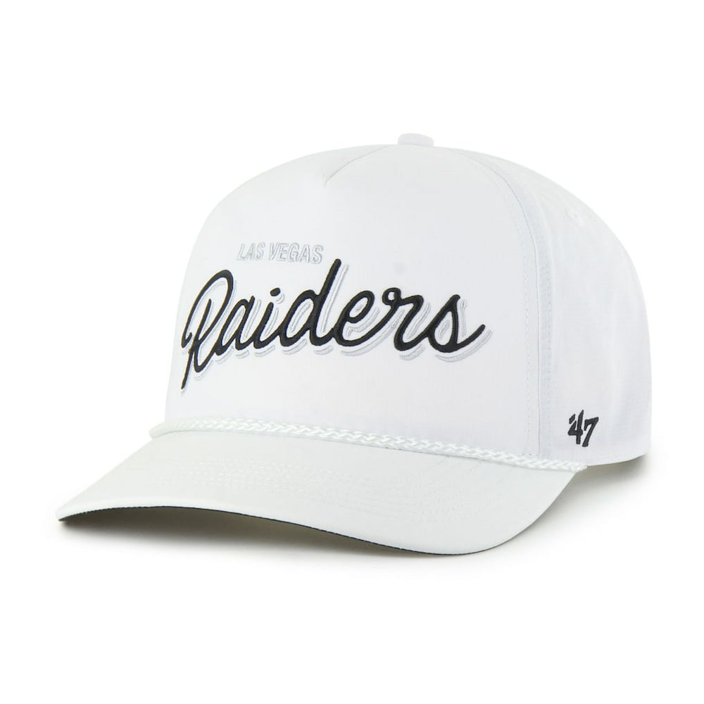 Las Vegas Raiders '47 Brrr Fairway Hitch Adjustable Hat - White Hats