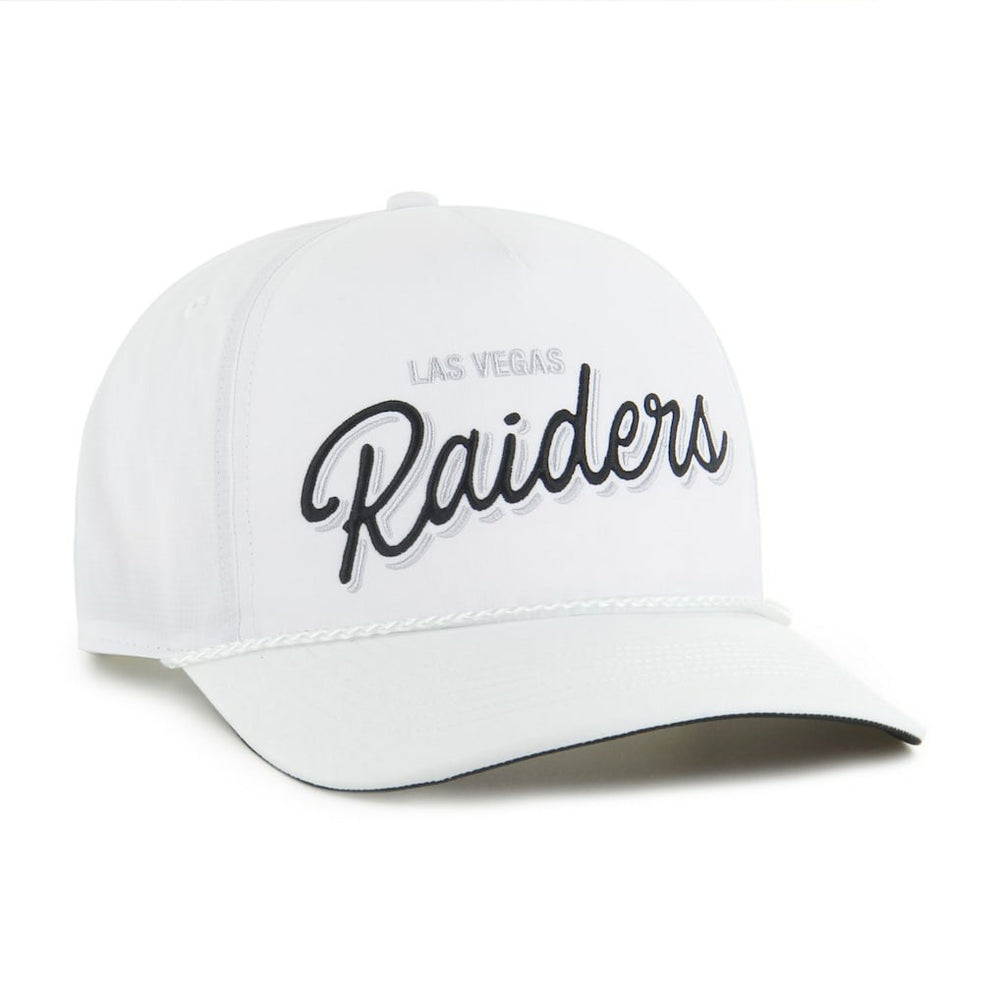 Las Vegas Raiders '47 Brrr Fairway Hitch Adjustable Hat - White Hats