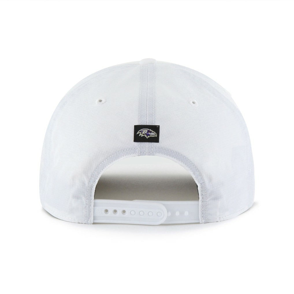 Baltimore Ravens '47 Brrr Fairway Hitch Adjustable Hat - White Hats