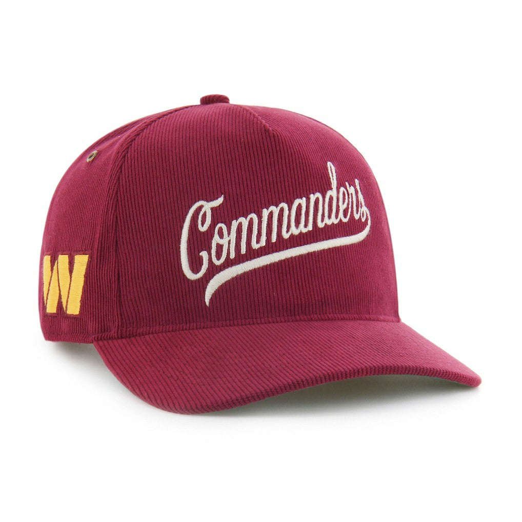 Washington Commanders '47 Golden Age Corduroy Hitch Adjustable Hat - Burgundy Hats