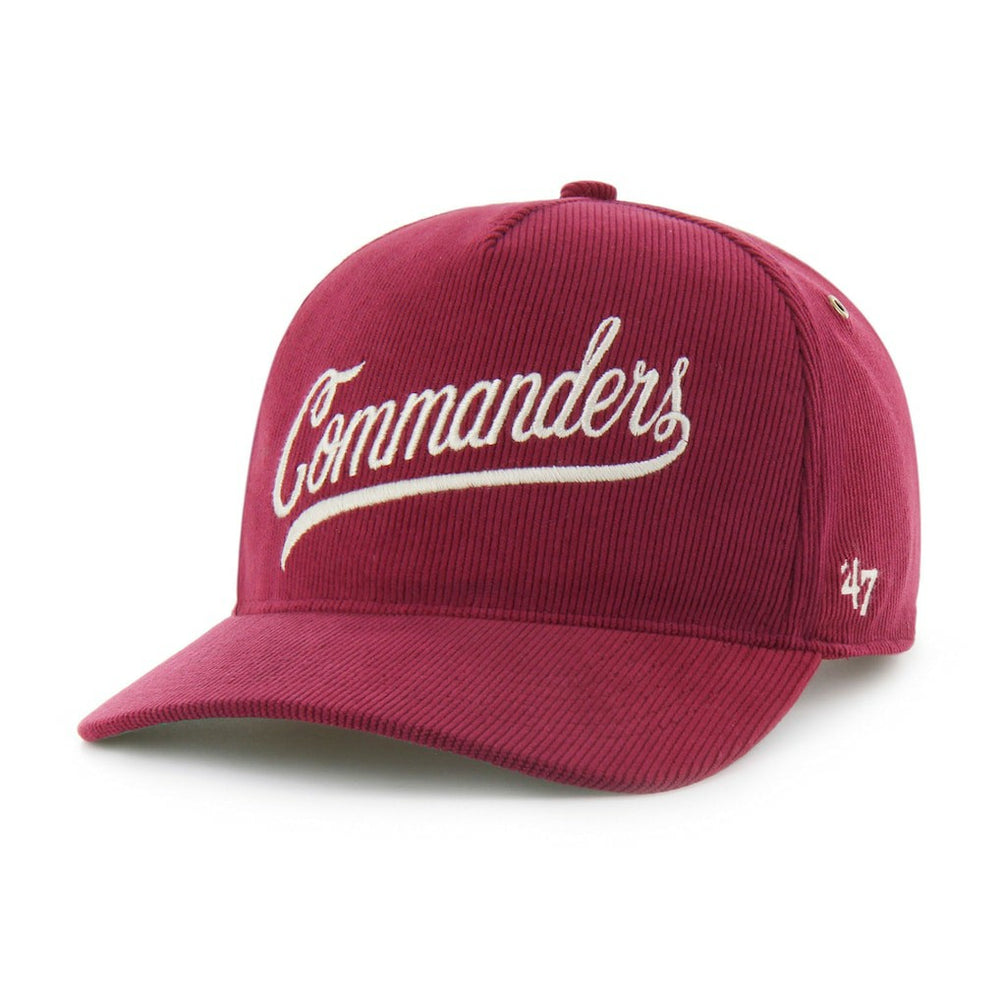 Washington Commanders '47 Golden Age Corduroy Hitch Adjustable Hat - Burgundy Hats