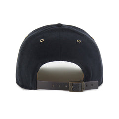 Las Vegas Raiders '47 Golden Age Corduroy Hitch Adjustable Hat - Black Hats