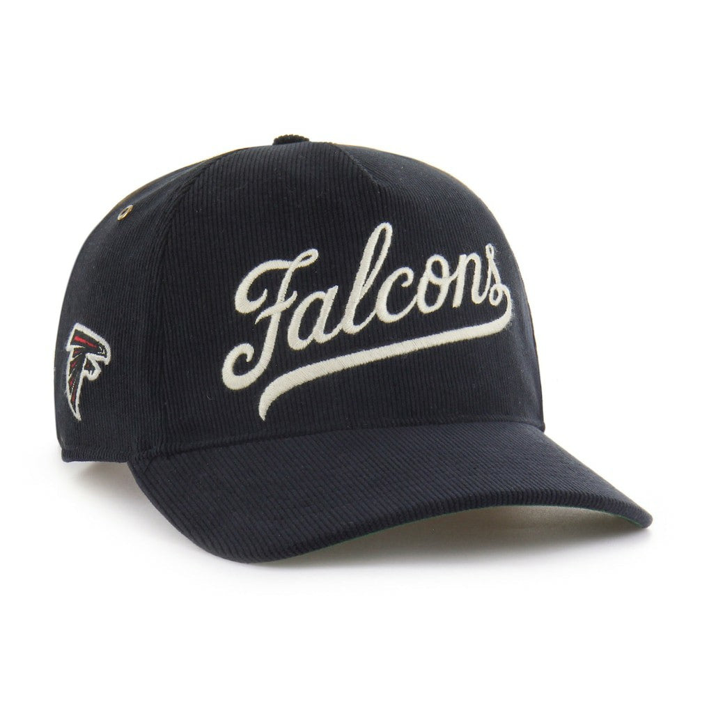 Atlanta Falcons '47 Golden Age Corduroy Hitch Adjustable Hat - Black Hats