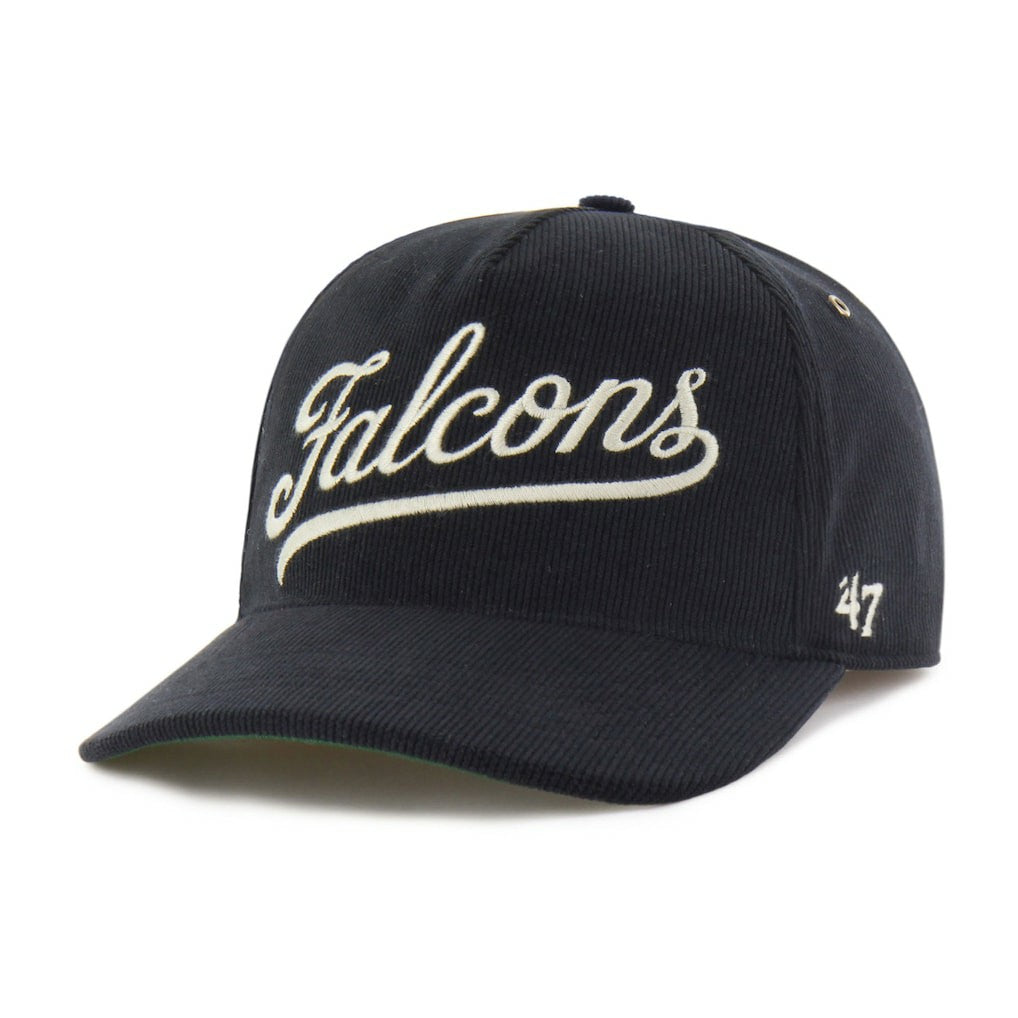 Atlanta Falcons '47 Golden Age Corduroy Hitch Adjustable Hat - Black Hats