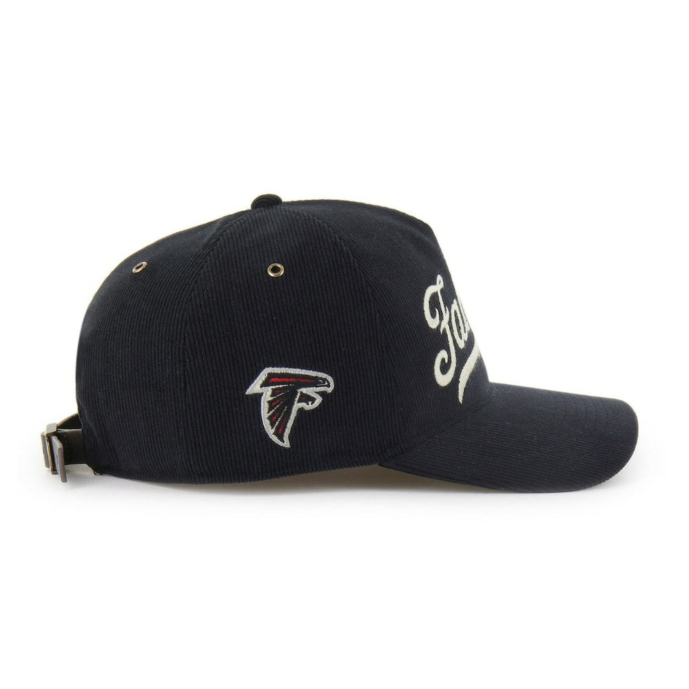 Atlanta Falcons '47 Golden Age Corduroy Hitch Adjustable Hat - Black Hats