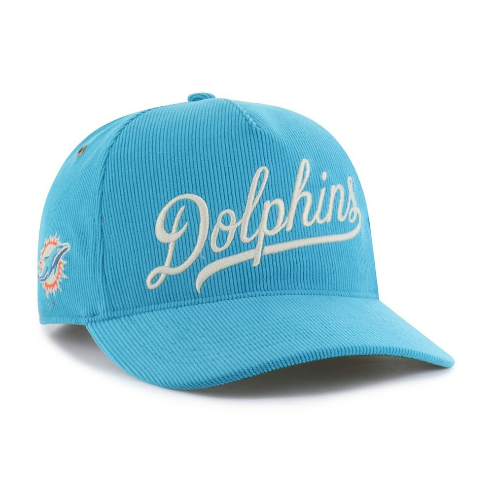 Miami Dolphins '47 Golden Age Corduroy Hitch Adjustable Hat - Aqua Hats