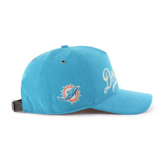 Miami Dolphins '47 Golden Age Corduroy Hitch Adjustable Hat - Aqua Hats