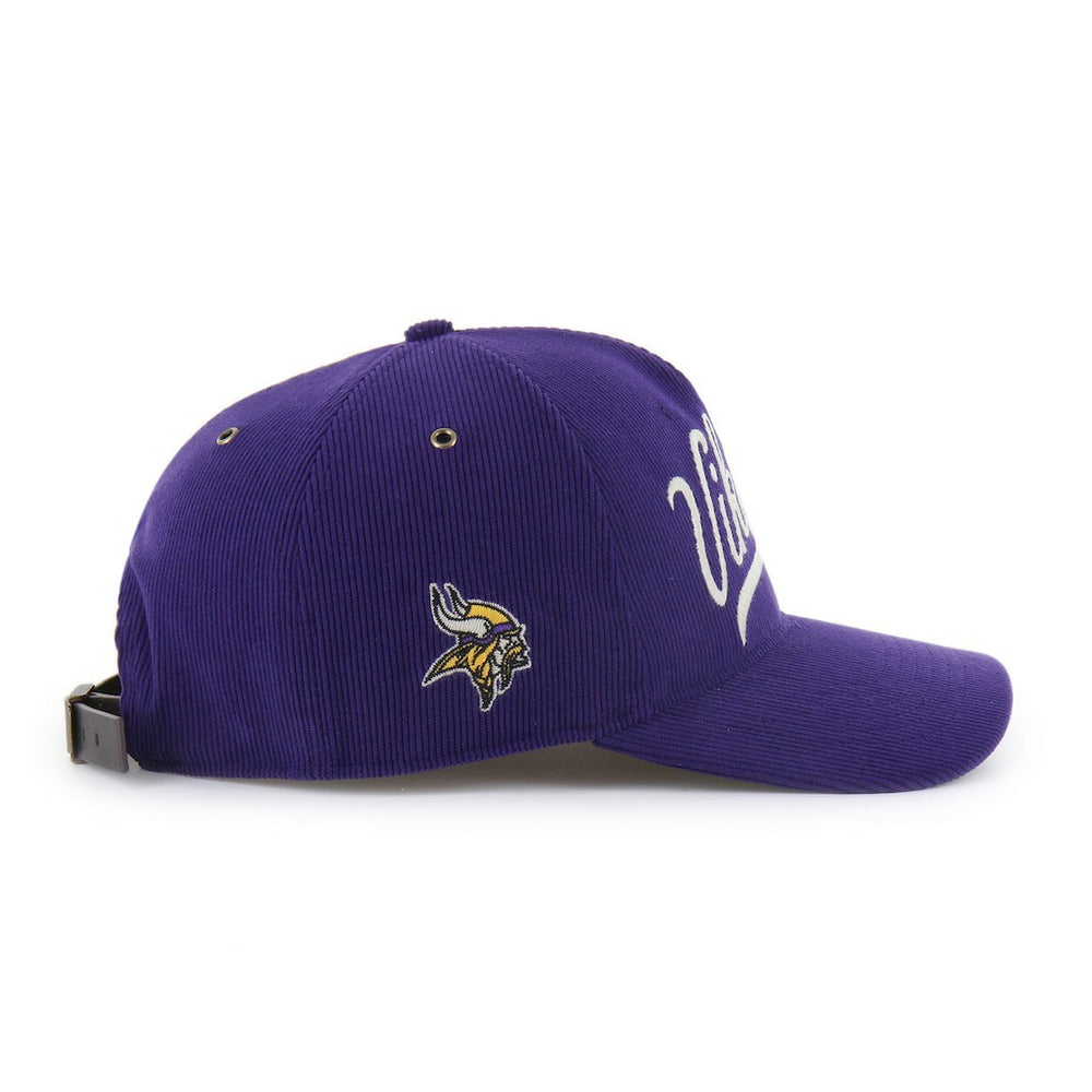 Minnesota Vikings '47 Golden Age Corduroy Hitch Adjustable Hat - Purple Hats