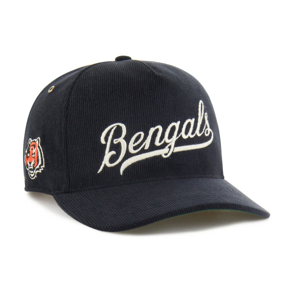 Cincinnati Bengals '47 Golden Age Corduroy Hitch Adjustable Hat - Black Hats