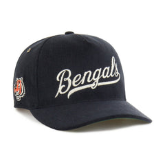 Cincinnati Bengals '47 Golden Age Corduroy Hitch Adjustable Hat - Black Hats