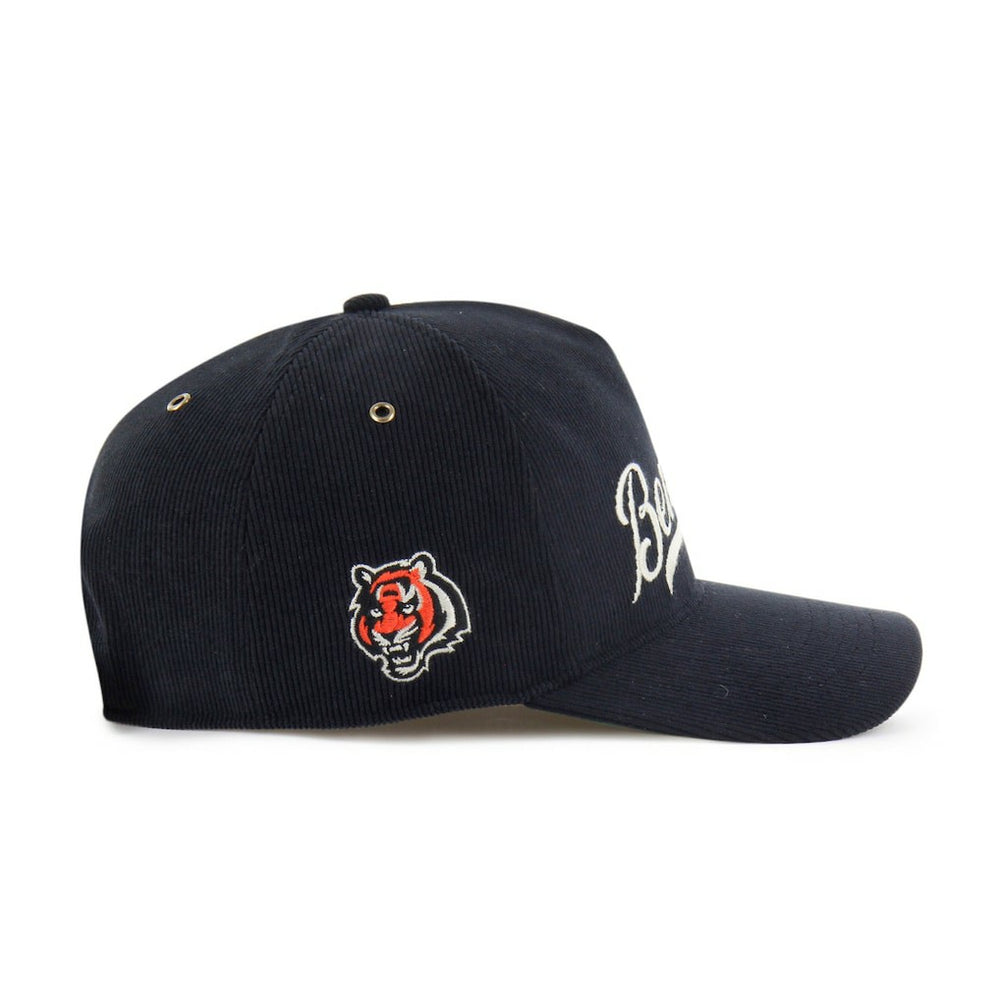 Cincinnati Bengals '47 Golden Age Corduroy Hitch Adjustable Hat - Black Hats