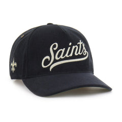New Orleans Saints '47 Golden Age Corduroy Hitch Adjustable Hat - Black Hats