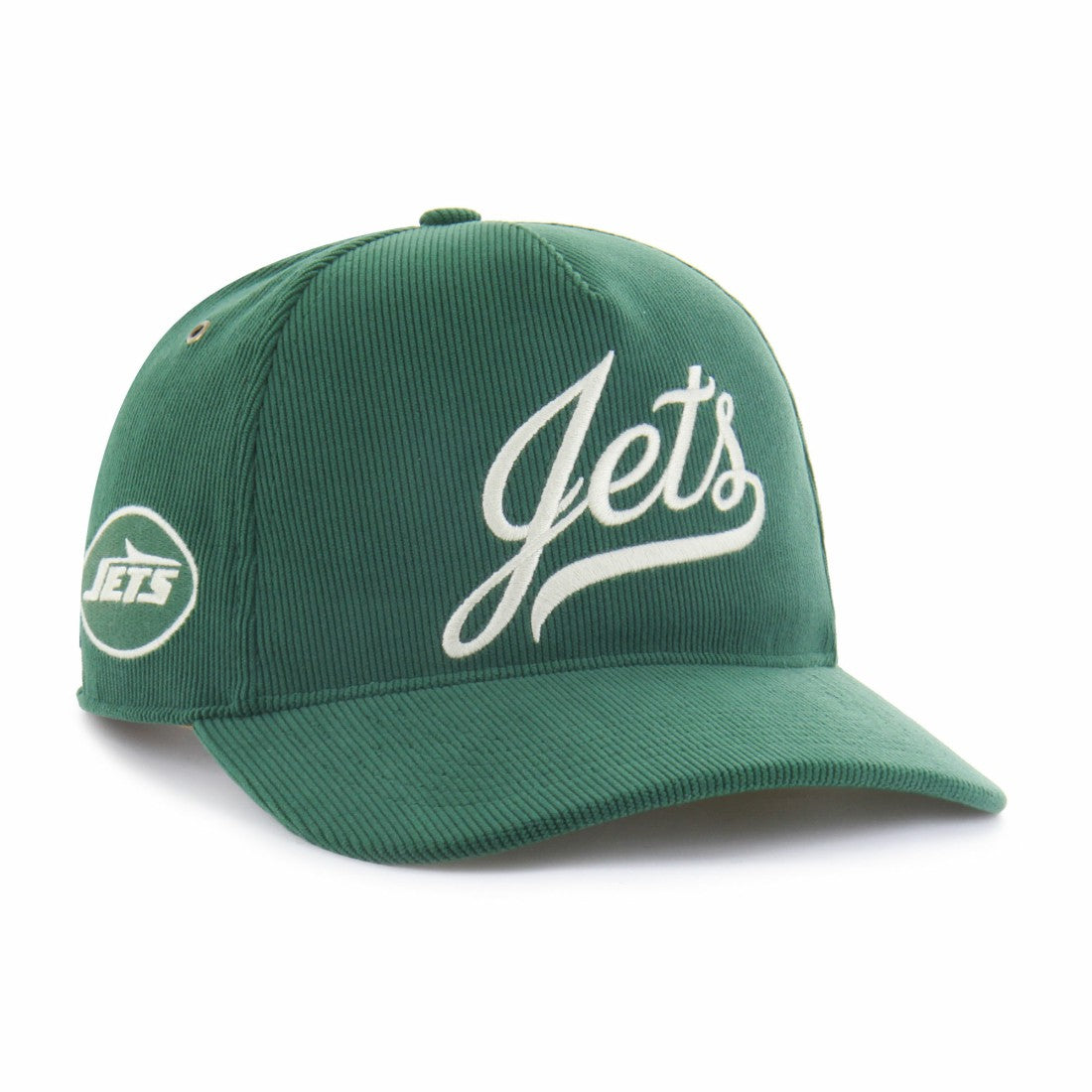 New York Jets '47 Golden Age Corduroy Hitch Adjustable Hat - Green Hats