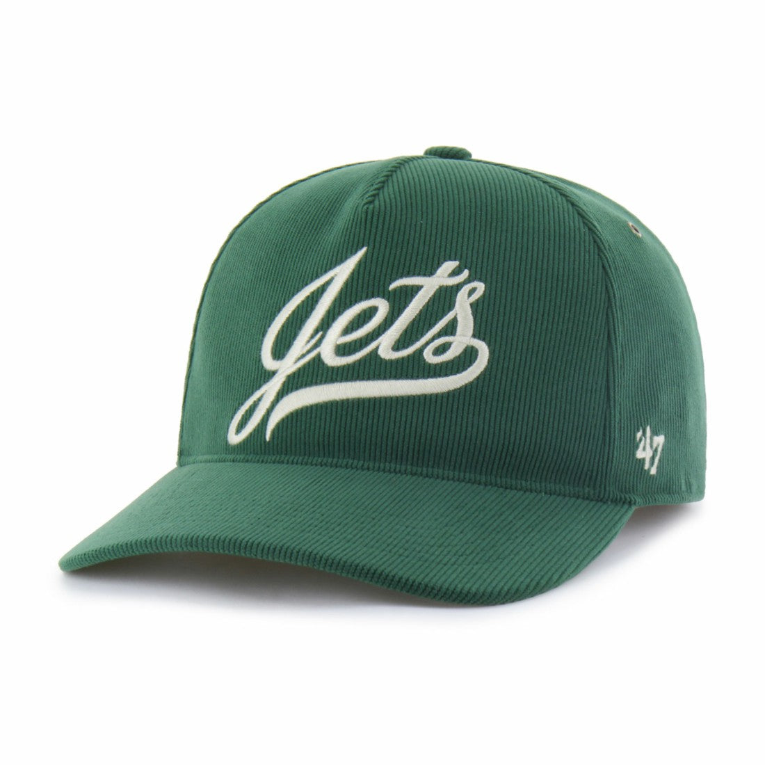 New York Jets '47 Golden Age Corduroy Hitch Adjustable Hat - Green Hats