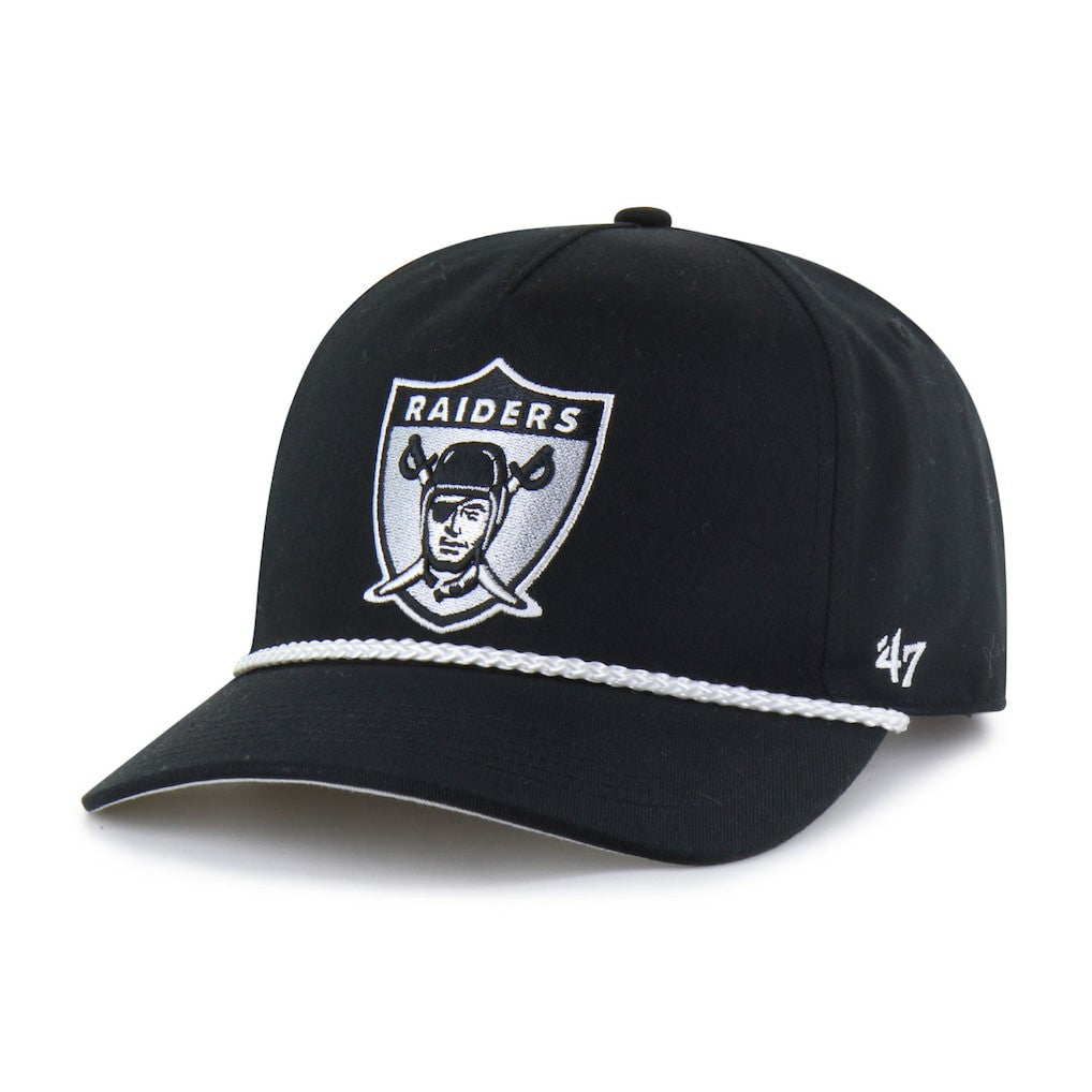 Las Vegas Raiders '47 Rope Hitch Adjustable Hat - Black Hats