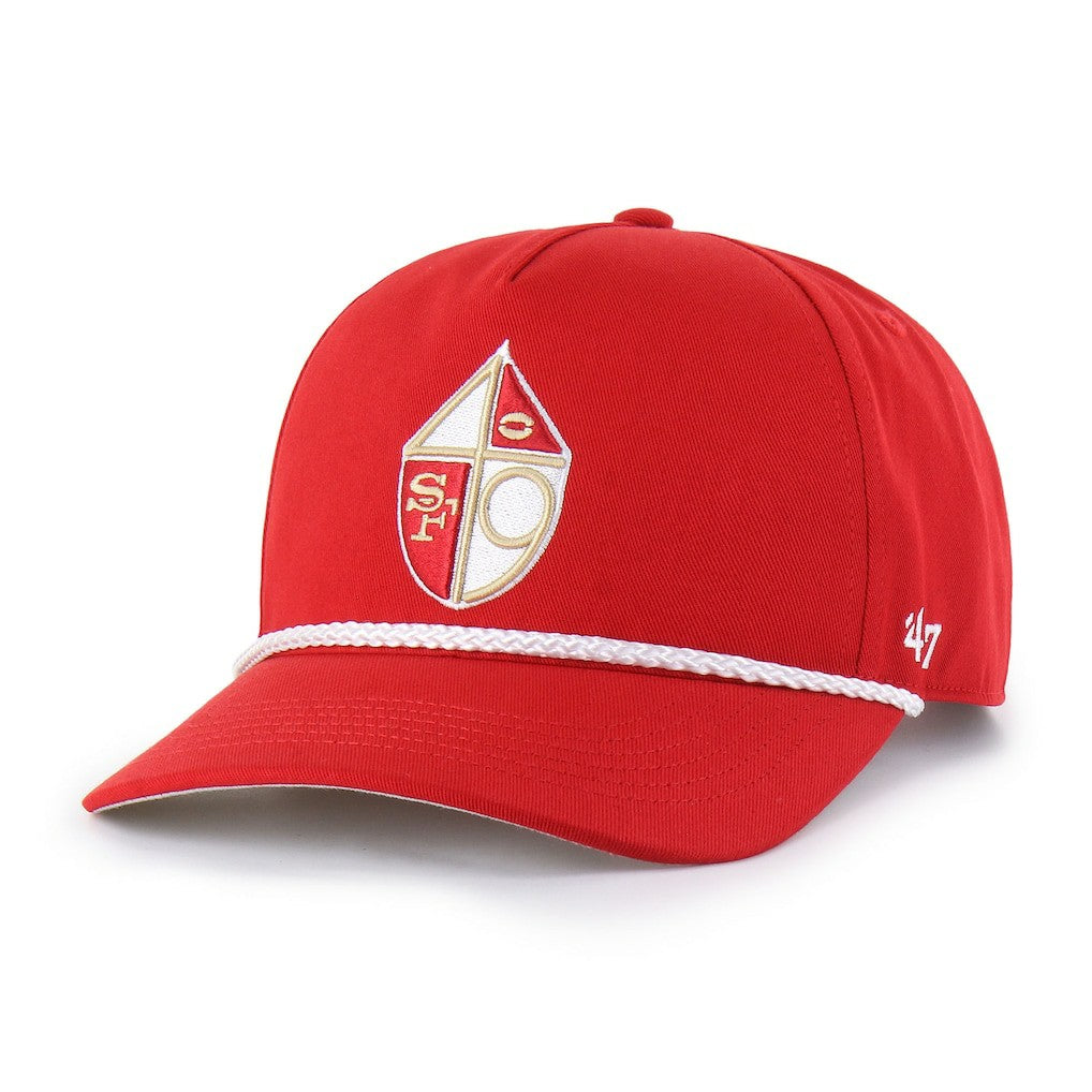 San Francisco 49ers '47 Rope Hitch Adjustable Hat - Scarlet Hats