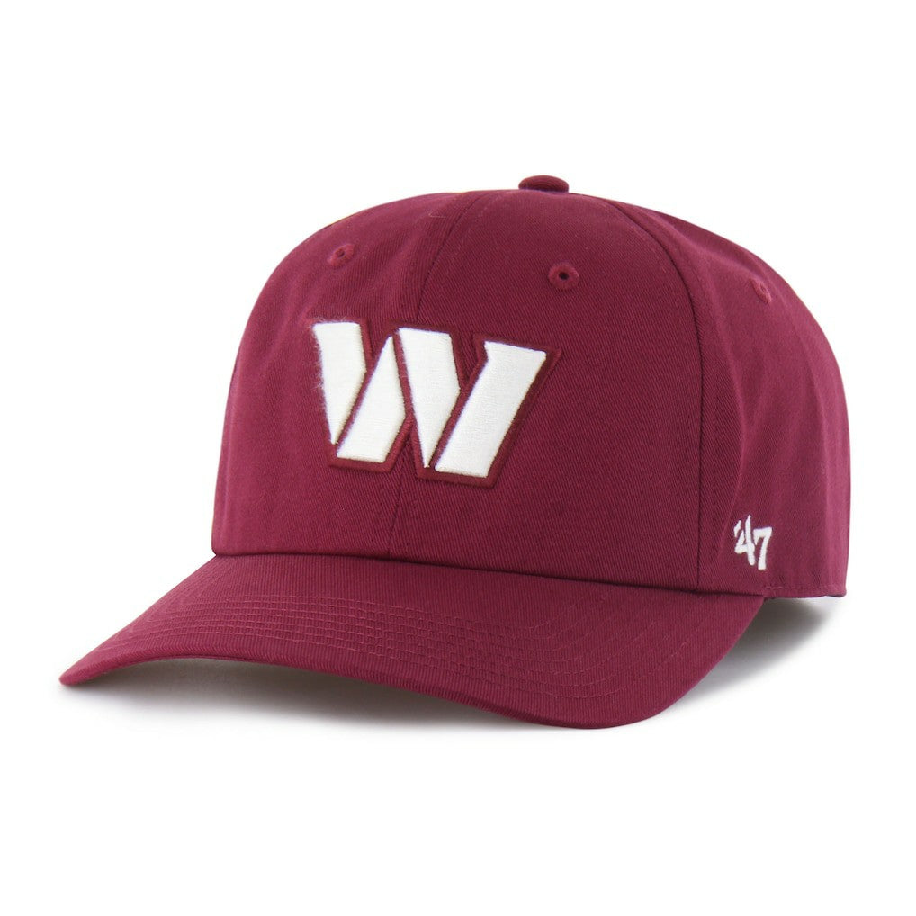 Washington Commanders '47 Foundational Franchise Fitted Hat - Burgundy Hats