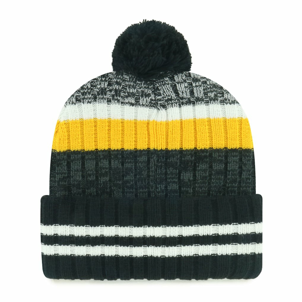 Pittsburgh Steelers '47 Quiver Cuffed Knit Hat with Pom