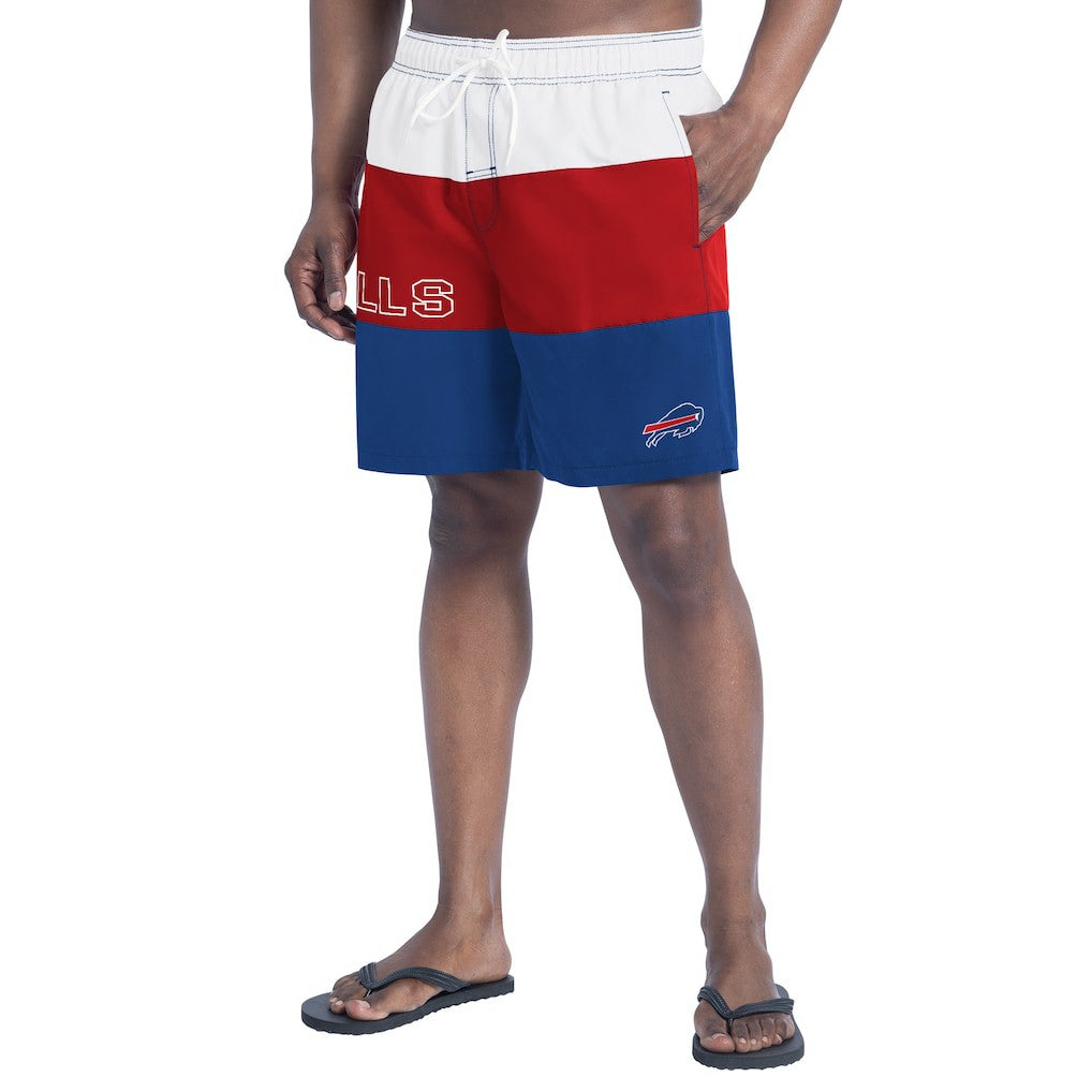 Buffalo Bills G-III Sports by Carl Banks Sunrise Volley Swim Shorts - Royal/Red Shorts