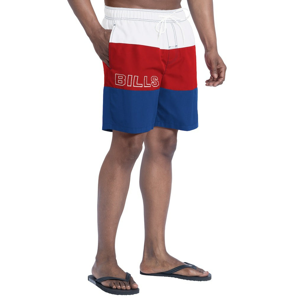 Buffalo Bills G-III Sports by Carl Banks Sunrise Volley Swim Shorts - Royal/Red Shorts