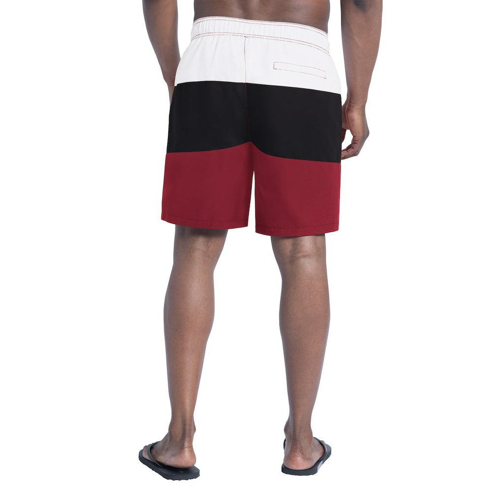 Arizona Cardinals G-III Sports by Carl Banks Sunrise Volley Swim Shorts - Cardinal/Black Shorts