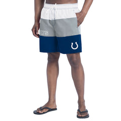 Indianapolis Colts G-III Sports by Carl Banks Sunrise Volley Swim Shorts - Royal/Gray Shorts