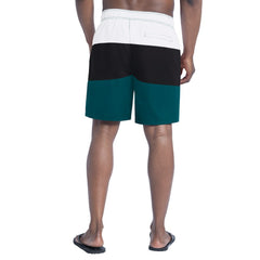 Philadelphia Eagles G-III Sports by Carl Banks Sunrise Volley Swim Shorts - Midnight Green/Black Shorts