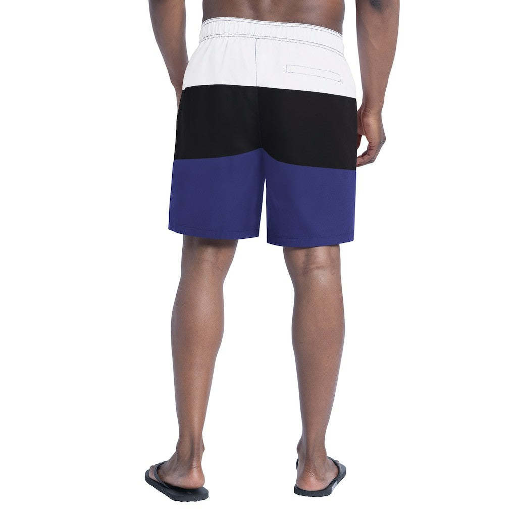 Baltimore Ravens G-III Sports by Carl Banks Sunrise Volley Swim Shorts - Purple/Black Shorts