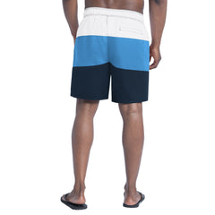 Tennessee Titans G-III Sports by Carl Banks Sunrise Volley Swim Shorts - Navy/Light Blue Shorts