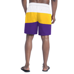 Minnesota Vikings G-III Sports by Carl Banks Sunrise Volley Swim Shorts - Purple/Gold Shorts
