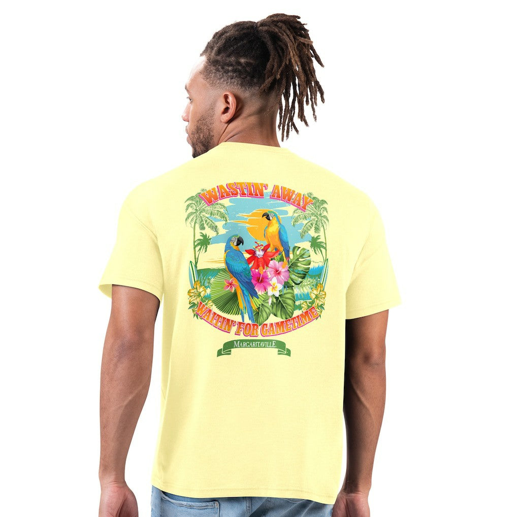 Minnesota Vikings Margaritaville Wastin' Away T-Shirt - Yellow T-shirts