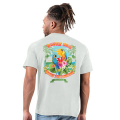 Las Vegas Raiders Margaritaville Wastin' Away T-Shirt - Gray T-shirts