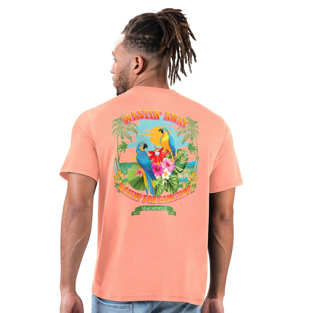 Cleveland Browns Margaritaville Wastin' Away T-Shirt - Orange T-shirts